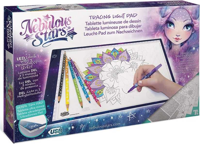 NEBULOUS STARS kūrybinis rinkinys Tracing Light Pad, 11351