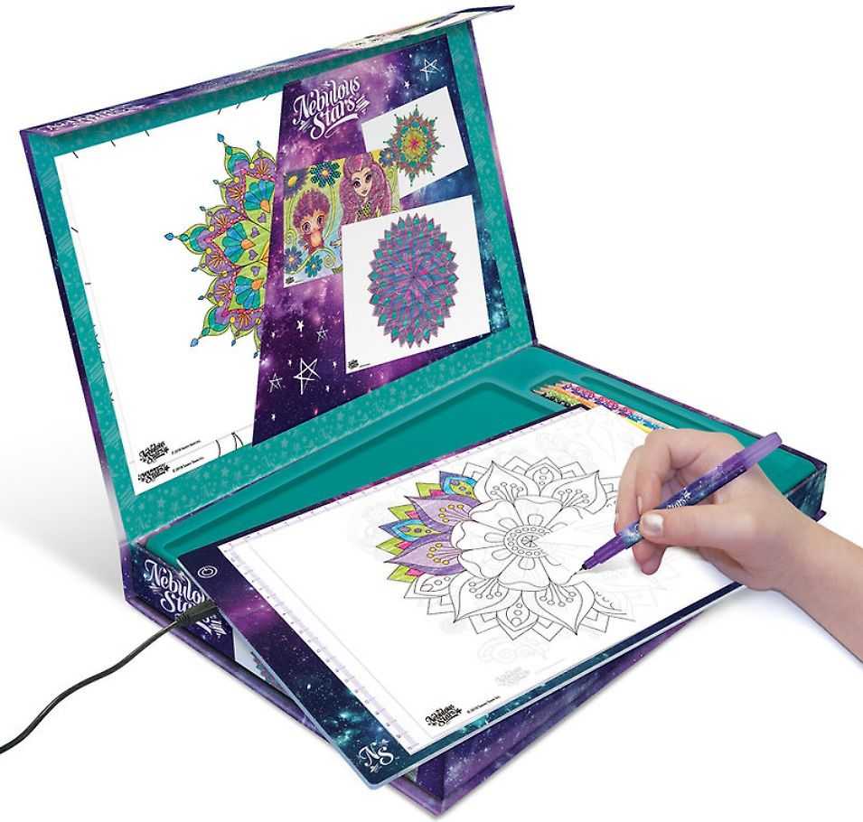 NEBULOUS STARS kūrybinis rinkinys Tracing Light Pad, 11351