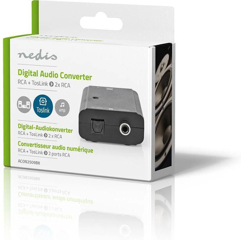 Nedis ACON2509BK skaitmeninio garso keitiklio pakuotė