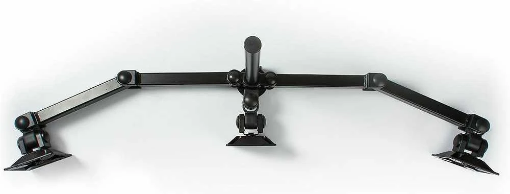 Nedis Triple Monitorius Mount – Stalinis laikiklis nuo 14 iki 24 colių, skirtas trims ekranams