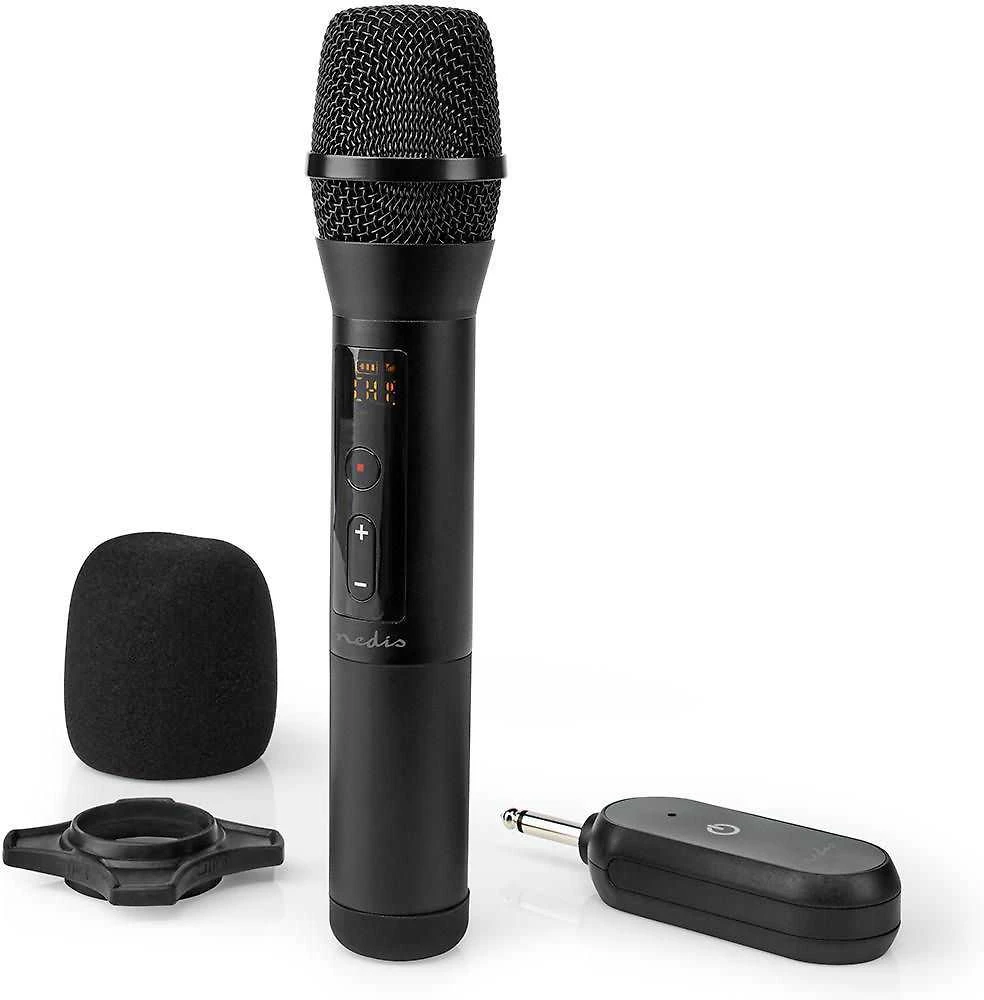 Mikrofonas Nedis MPWL200BK