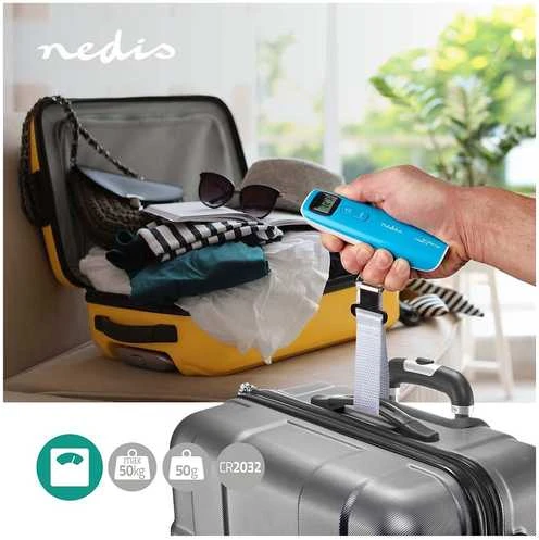 Nedis -matkalaukkuvaaka, digitaalinen