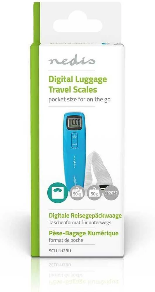 Nedis -matkalaukkuvaaka, digitaalinen