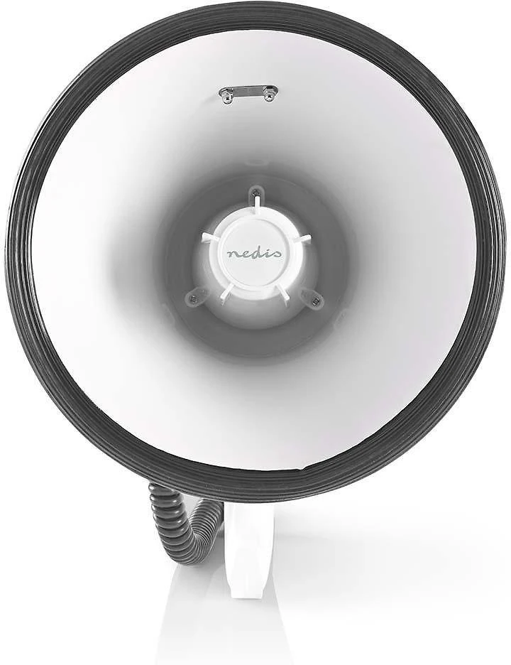 Nedis Megafonas 25W su nuimamu mikrofonu (nuotolis iki 1500 m)