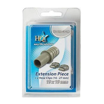 Nedis poistoletkun jatkokappale 19 x 19 mm + 2x letkunpuristin