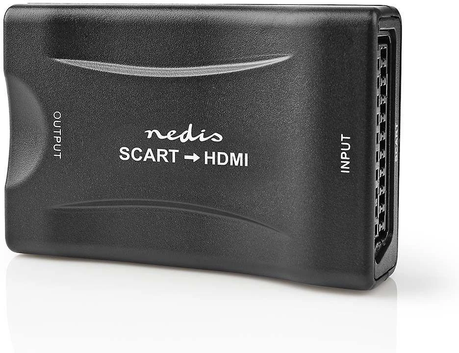 Nedis SCART į HDMI adapteris, šoninis vaizdas