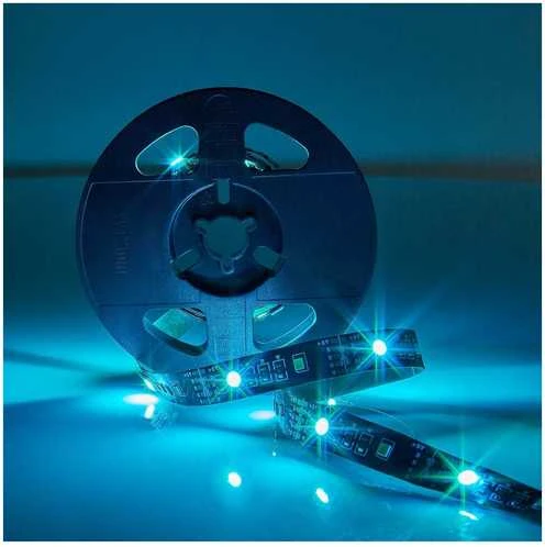Nedis „Smartlife“ visos spalvos LED juostelė – „Bluetooth“, RGB, šiltai balta, 2000 mm, IP20, 2700K