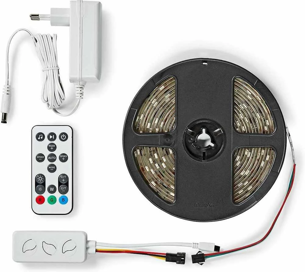 Nedis WIFILS51CRGB išmanioji Wi-Fi LED juosta