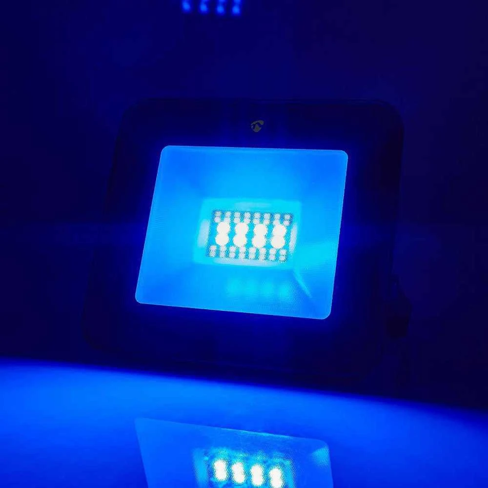 Išmanusis LED lauko šviestuvas 230V AC, 20W, 1600lm, RGB+CCT 2700 - 6500K, IP65, valdomas WiFi, Nedis Smart Life