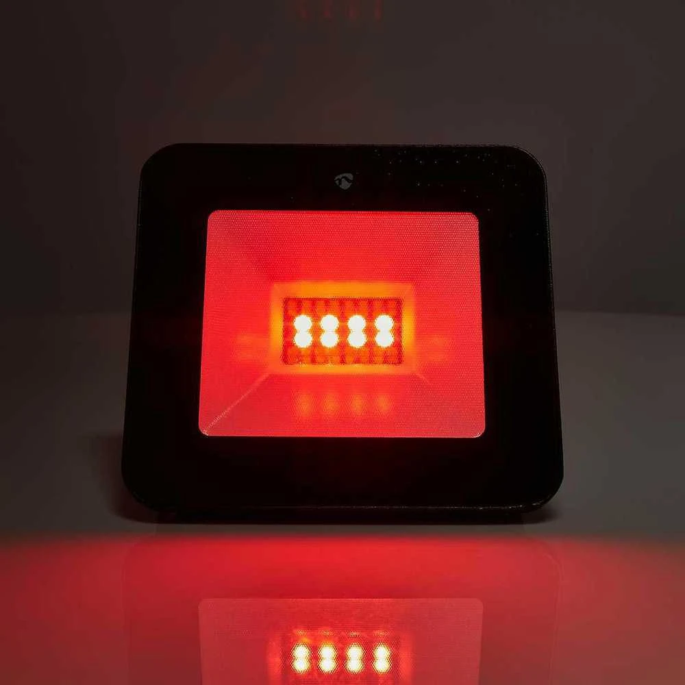 Išmanusis LED lauko šviestuvas 230V AC, 20W, 1600lm, RGB+CCT 2700 - 6500K, IP65, valdomas WiFi, Nedis Smart Life