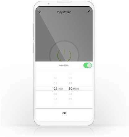 Nedis WLAN Smartplug (WIFIP110FWT) - Energieüberwachung, 10 A