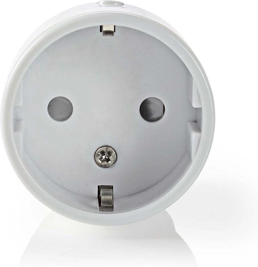 Nedis WLAN Smartplug (WIFIP110FWT) - Energieüberwachung, 10 A