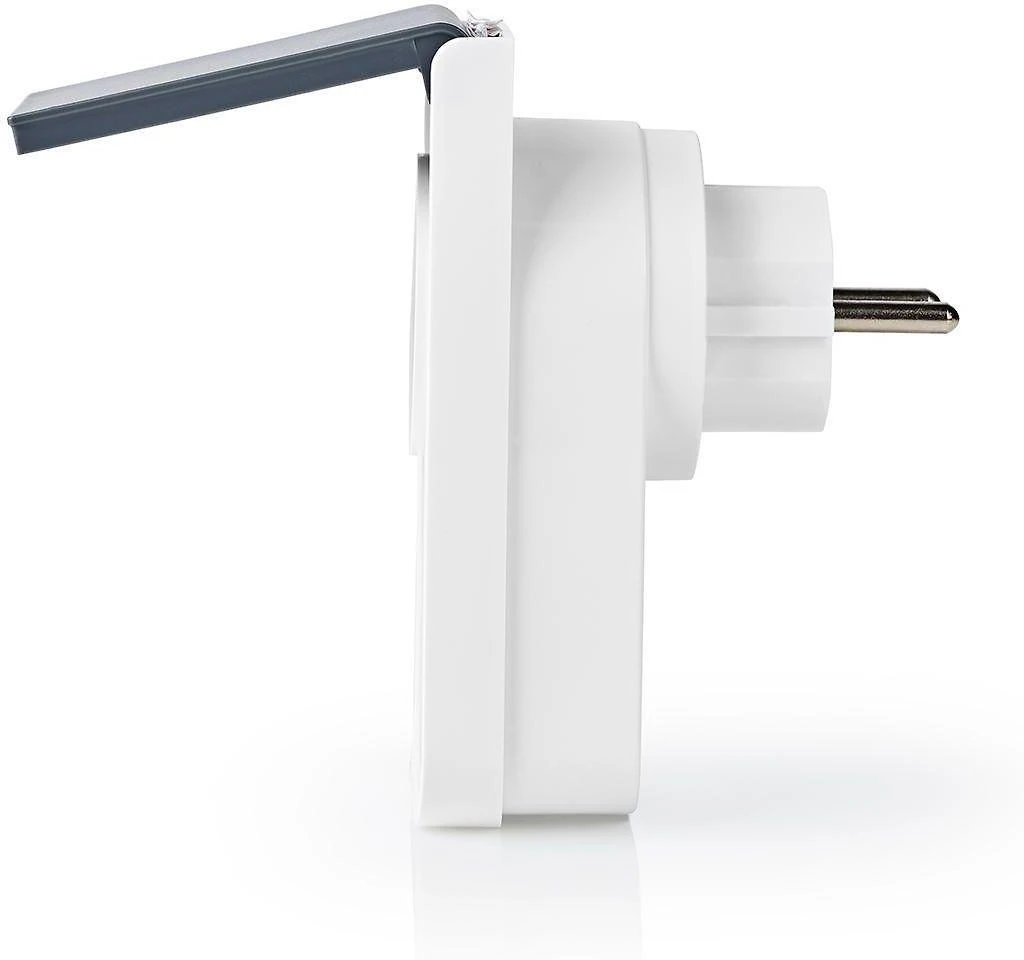 Nedis „SmartLife WIFIPO120FWT“ išmanusis lizdas, 16 A, 3680 W, IP44