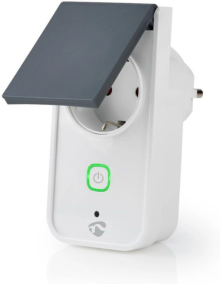Nedis „SmartLife WIFIPO120FWT“ išmanusis lizdas, 16 A, 3680 W, IP44