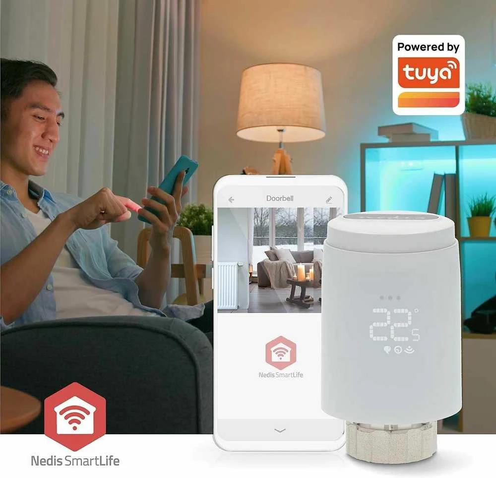 NEI Nedis ZBHTR20WT termostatas „ZigBee“ Balta