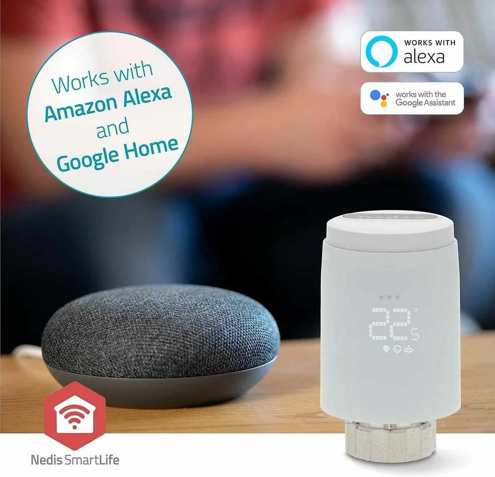 NEI Nedis ZBHTR20WT termostatas „ZigBee“ Balta