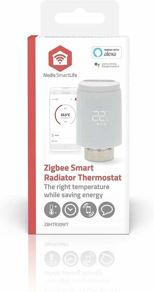 NEI Nedis ZBHTR20WT termostatas „ZigBee“ Balta