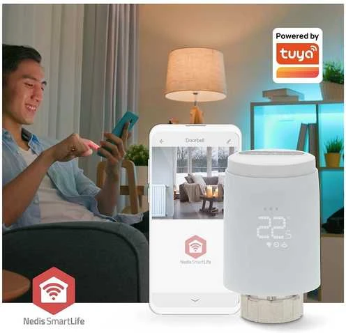 NEI Nedis ZBHTR20WT termostatas „ZigBee“ Balta