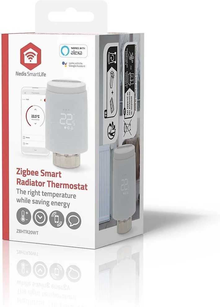 NEI Nedis ZBHTR20WT termostatas „ZigBee“ Balta