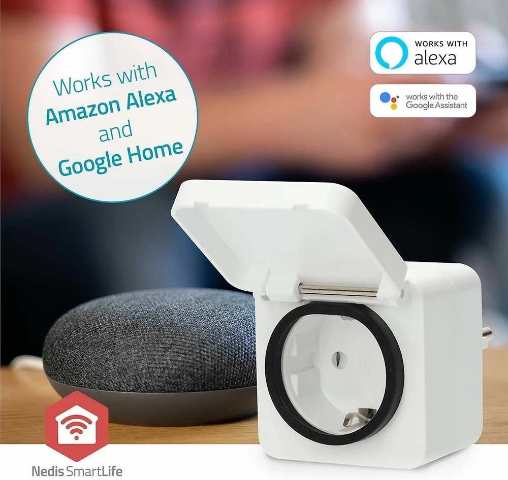 Nedis Inteligentne gniazdko Nedis SmartLife ZBPO130FWT ZigBee 3.0