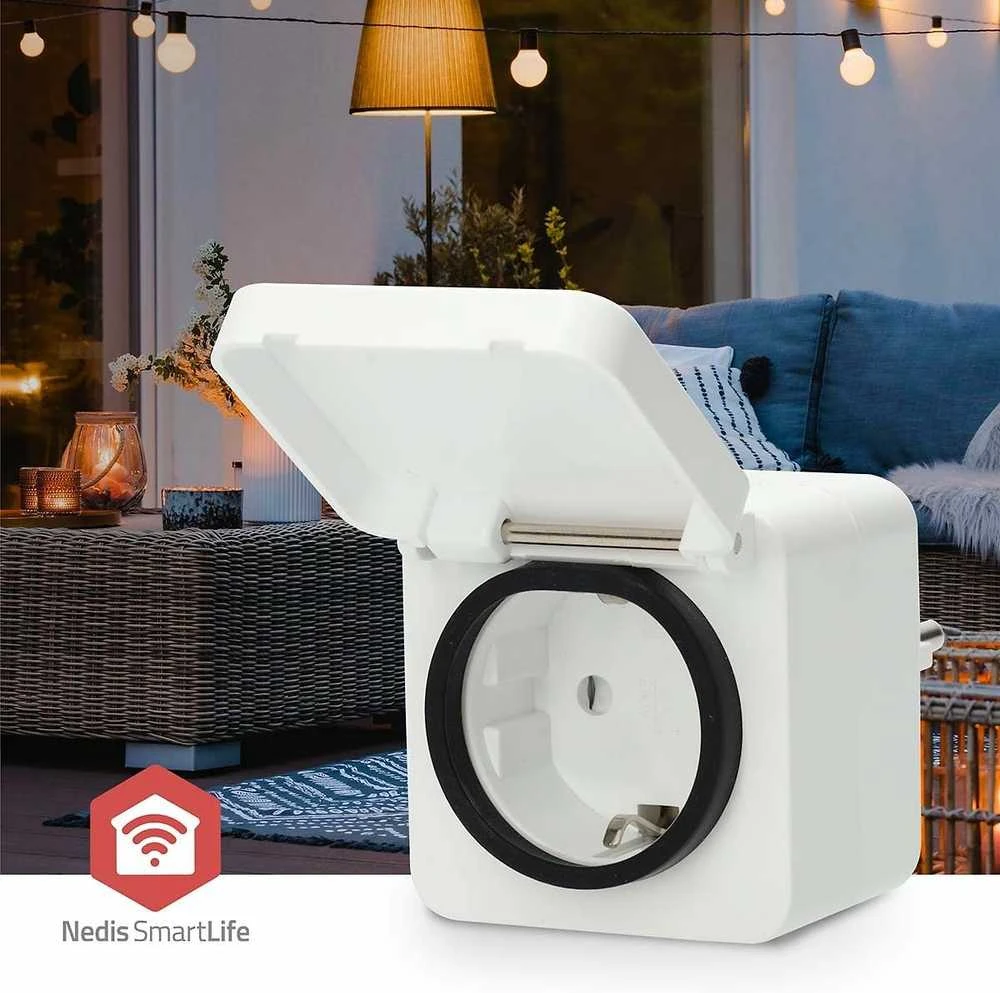 Nedis Inteligentne gniazdko Nedis SmartLife ZBPO130FWT ZigBee 3.0