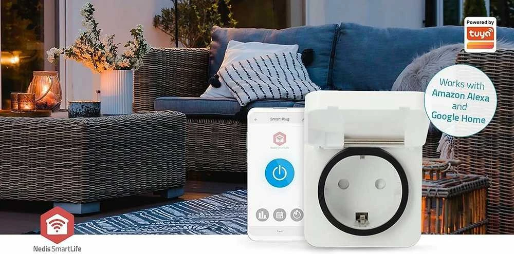 Nedis Inteligentne gniazdko Nedis SmartLife ZBPO130FWT ZigBee 3.0