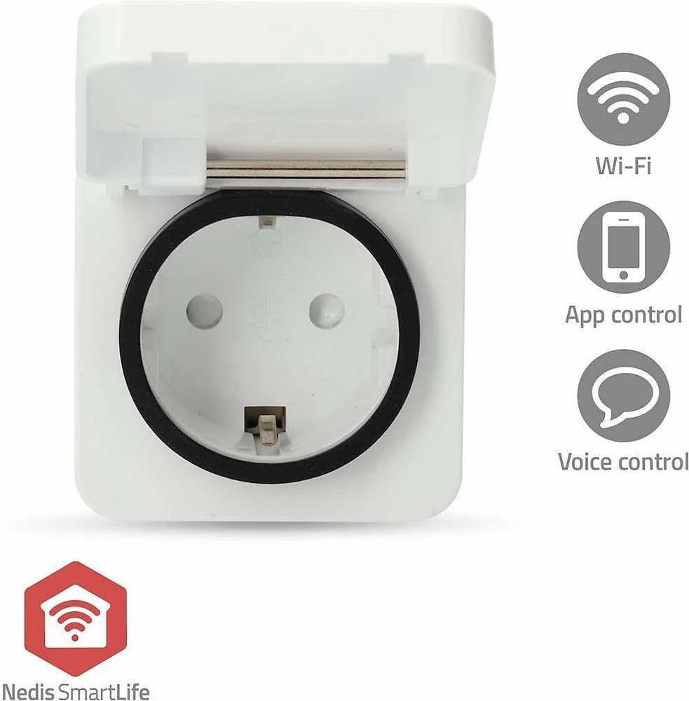 Nedis Inteligentne gniazdko Nedis SmartLife ZBPO130FWT ZigBee 3.0