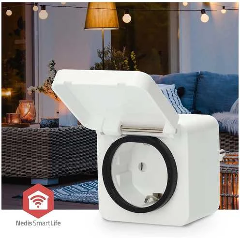 Nedis Inteligentne gniazdko Nedis SmartLife ZBPO130FWT ZigBee 3.0