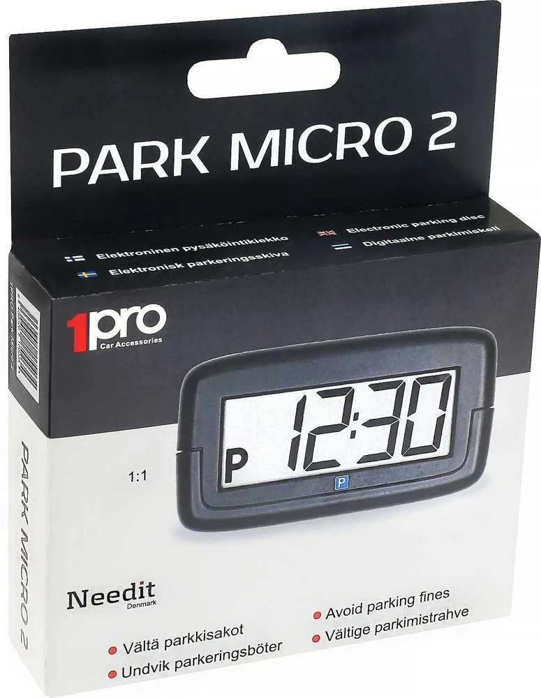 Need It Needit parkavimo laikrodis Park Micro2