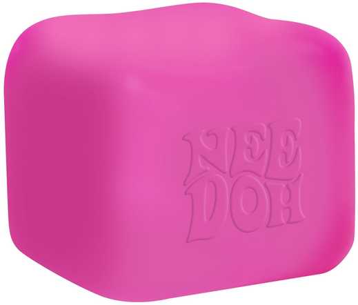 Švelnus žaislinis kubas Nice Cube Glow NeeDoh Schylling švytintis