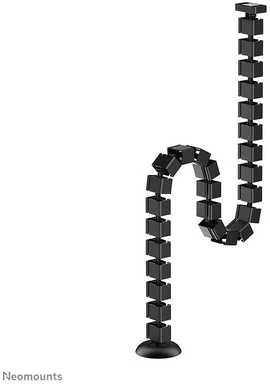 Laikiklis NEOMOUNTS CABLE SPINE ORGANIZER FOR SIT/STAND DESK FRAMES, MAGNET MOUNTED, Juodas