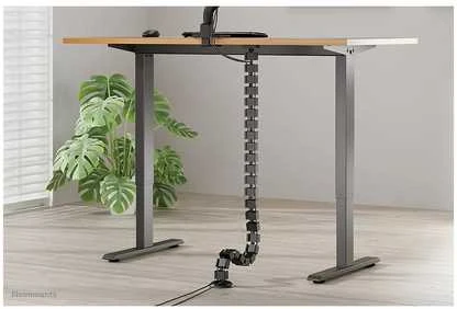 Laikiklis NEOMOUNTS CABLE SPINE ORGANIZER FOR SIT/STAND DESK FRAMES, MAGNET MOUNTED, Juodas