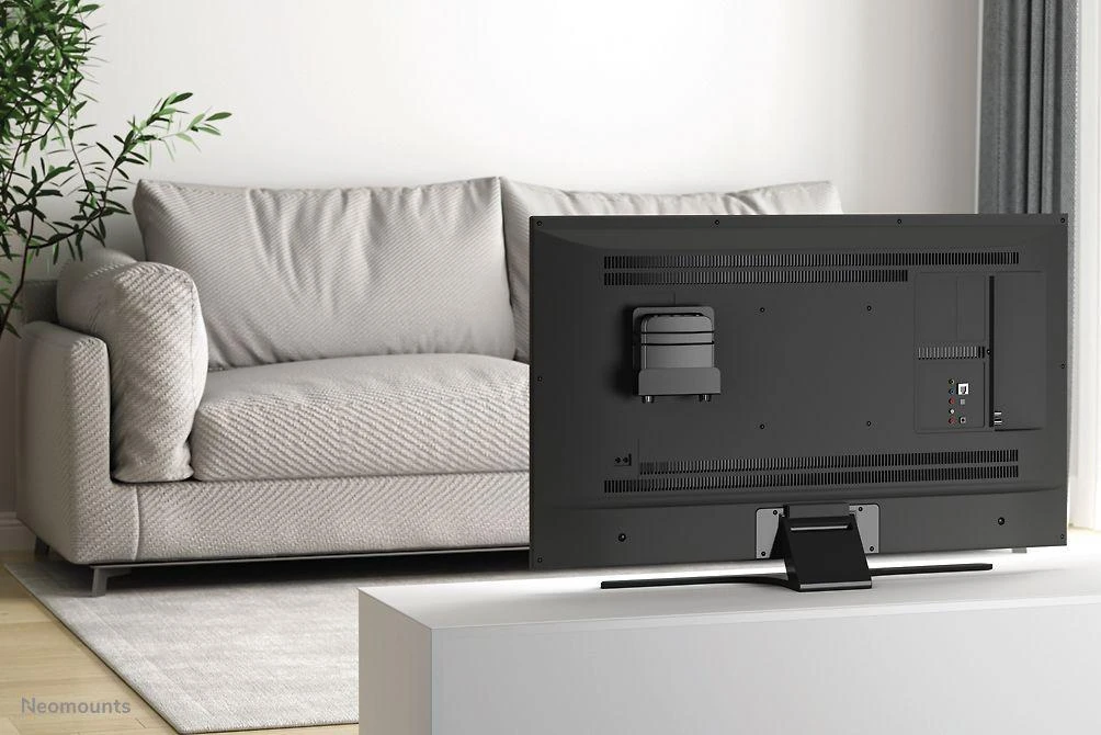 „NEOMOUNTS BY NEWSTAR UNIVERSAL MEDIABOX“ LAIKIKLIS, 32–46 MM GYLIO (TAIP PAT TINKA „APPLE TV“)