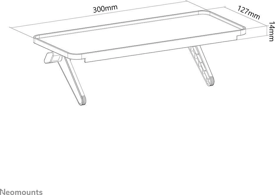 Neomounts NEWSTAR UNIVERSAL MULTIMEDIA LENTYNOS PLOTIS NEOMONTS 30CM
