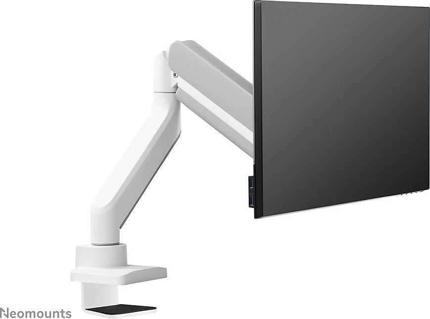 Laikiklis NEOMOUNTS BY NEWSTAR DS70-450WH1 FULL MOTION MONITORIUS DESK MOUNT FOR 17-42" SCREENS - Baltas