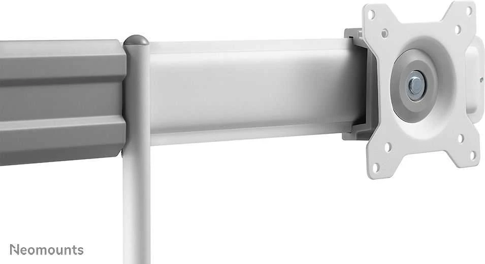 Laikiklis NEOMOUNTS BY NEWSTAR DS75-450WH2 FULL MOTION MONITORIUS DESK MOUNT FOR 17-32" SCREENS - Baltas