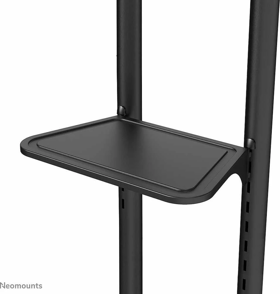 Laikiklis NEWSTAR MOBILIŲJŲ GRINDŲ STOVĖLIŲ NEOMOUNTS ĮSKA. AV-IR CAM LENTYNA (REGULIUOJAMAS AUKŠTIS: 128,5-145 CM)