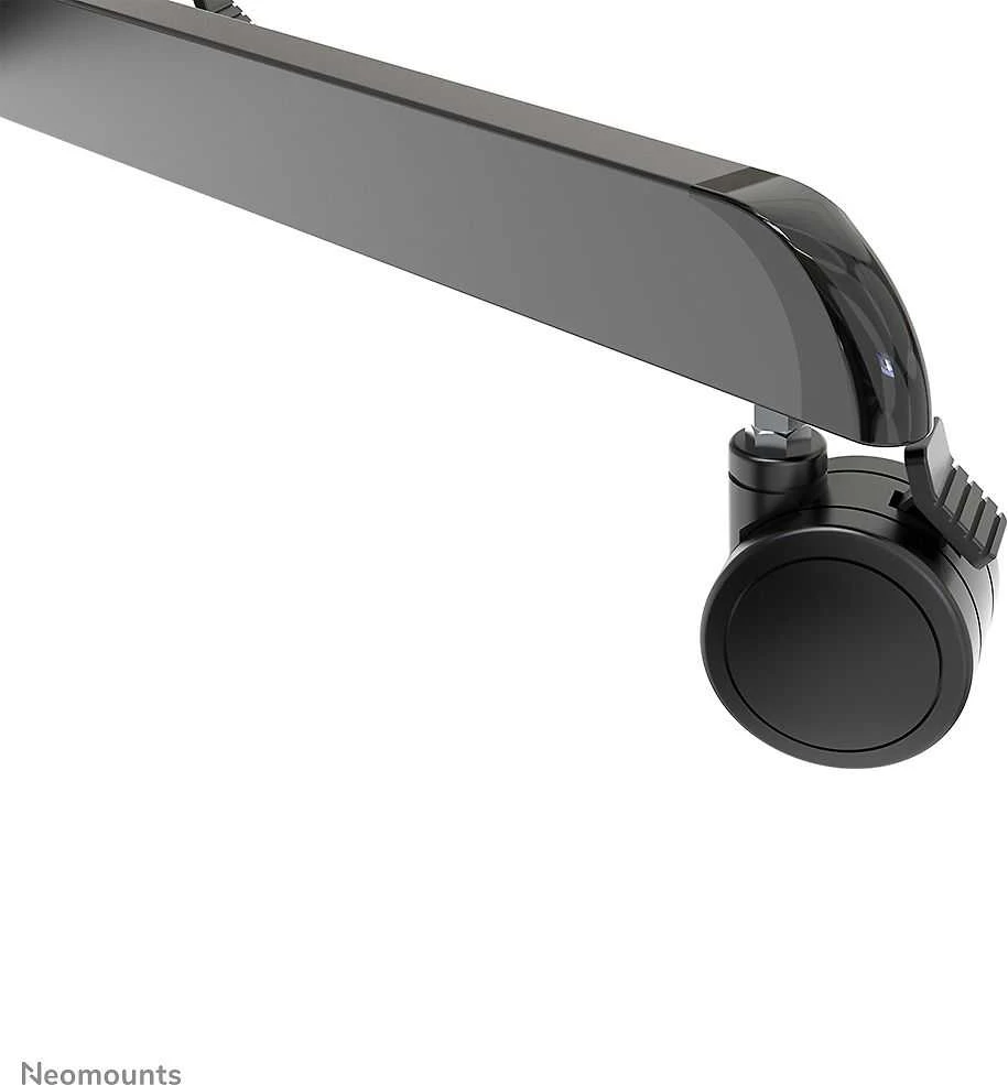 Laikiklis „Neomounts NEWSTAR“ MOBILUSIS PLOKŠČIAEKRANIO GRINDŲ STOVAS (AUKŠTIS: 160 CM) 37–70" Juodas