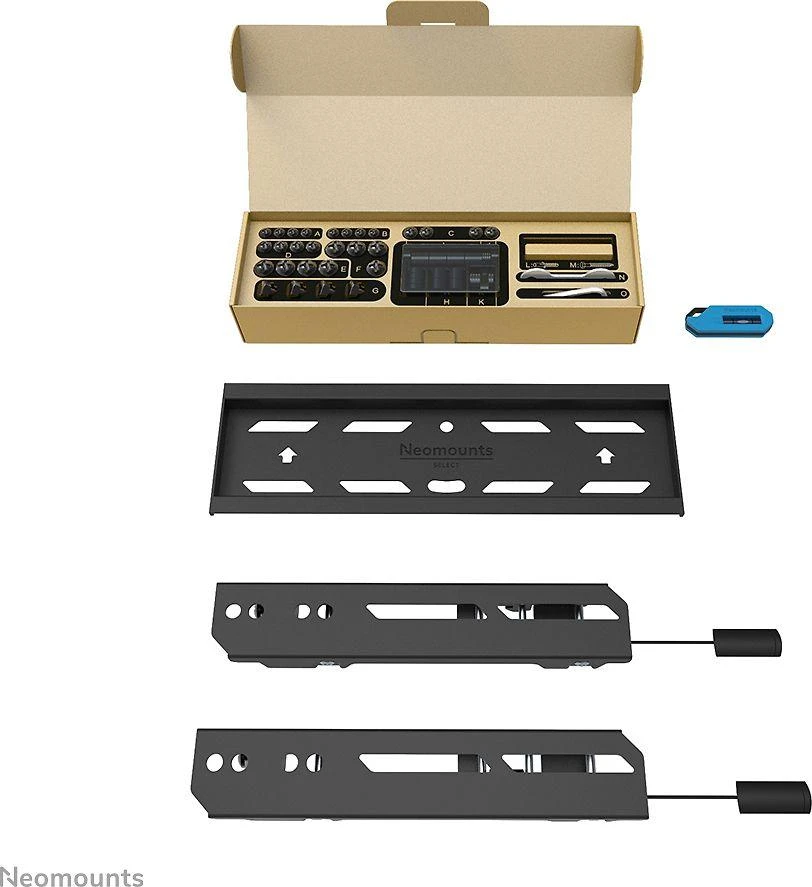 Laikiklis NEOMOUNTS SELECT SCREEN WALL MOUNT (FIXED, VESA 200X200)
