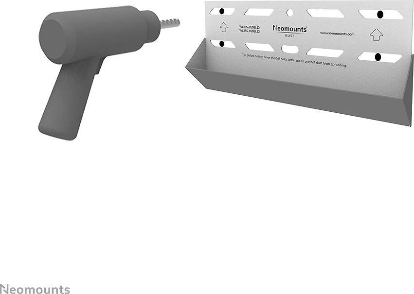 Laikiklis NEOMOUNTS SELECT SCREEN WALL MOUNT (FIXED, VESA 200X200)
