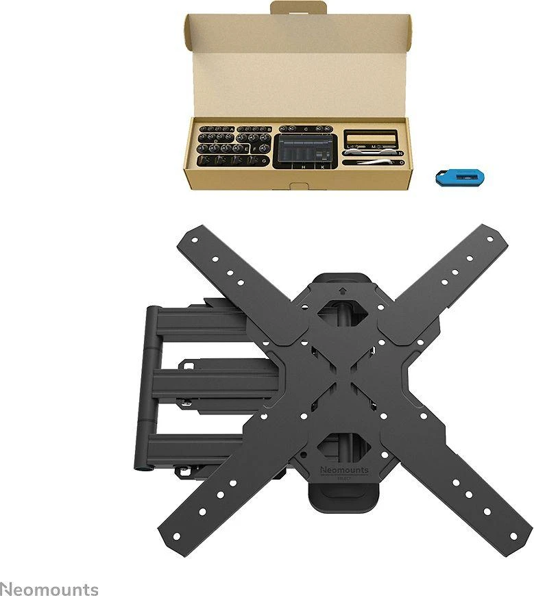 Laikiklis NEOMOUNTS SELECT SCREEN WALL MOUNT (FULL MOTION, 3 PIVOTS, VESA 400X400)