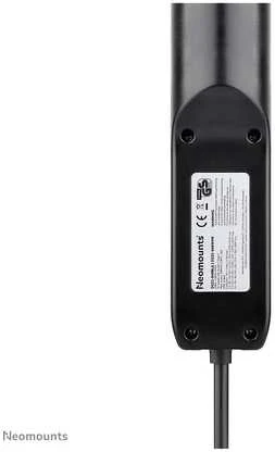 „Neomounts“ | Stalinis lizdas su spaustuku ir USB-C bei USB-A jungtimis – greitas įkrovimas | DS22-840BL6
