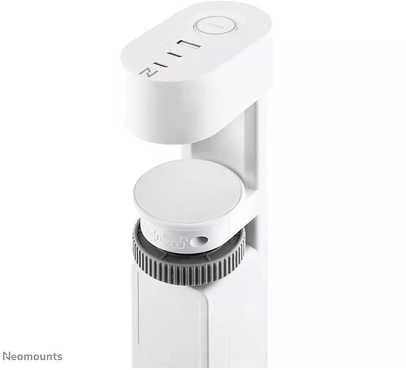 „Neomounts“ | Stalinis lizdas su spaustuku ir USB-C bei USB-A jungtimis – greitas įkrovimas | DS22-840WH6