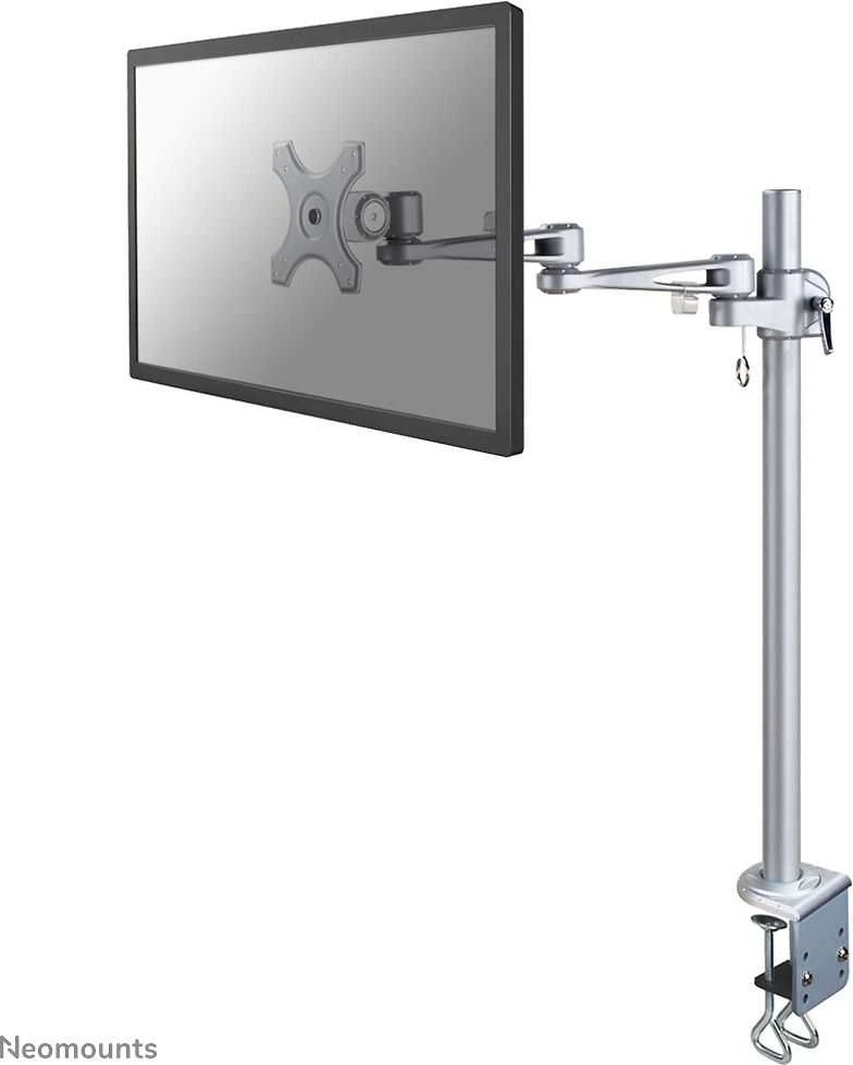 Neomounts Newstar FPMA-D935POLE70 monitoriaus laikiklis arba stovas 76,2 cm (30") Gnybtas Sidabras