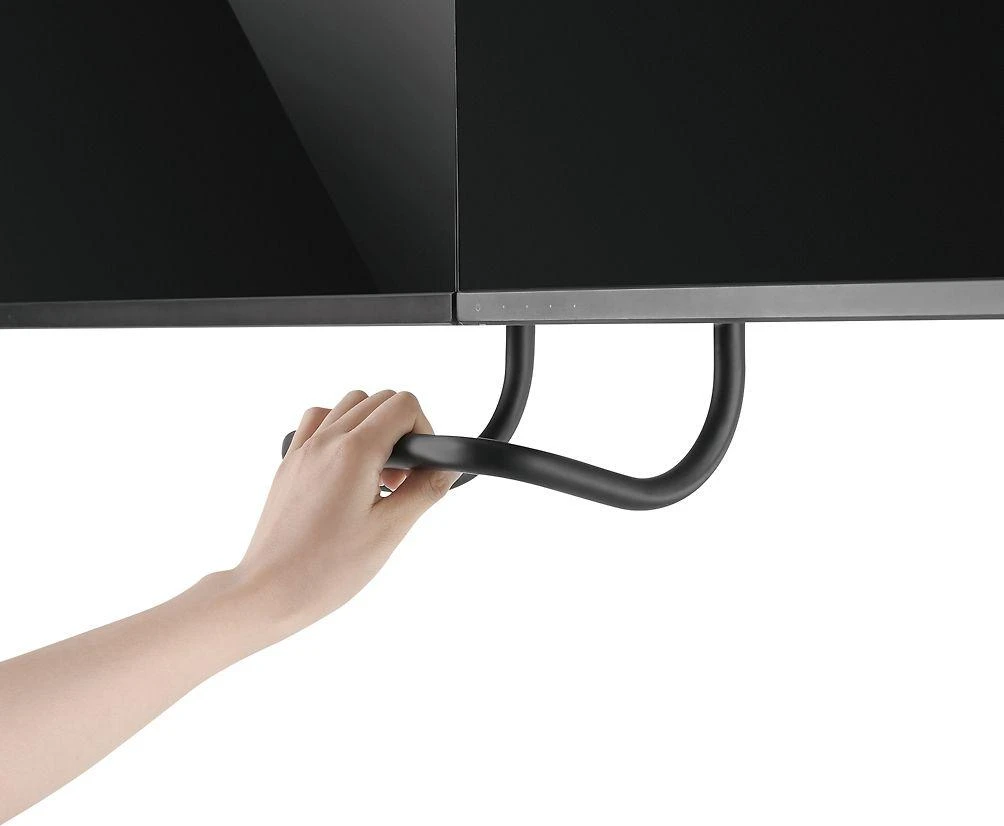 Laikiklis Neomounts NM-D775DX dvigubo monitoriaus rankena, juoda