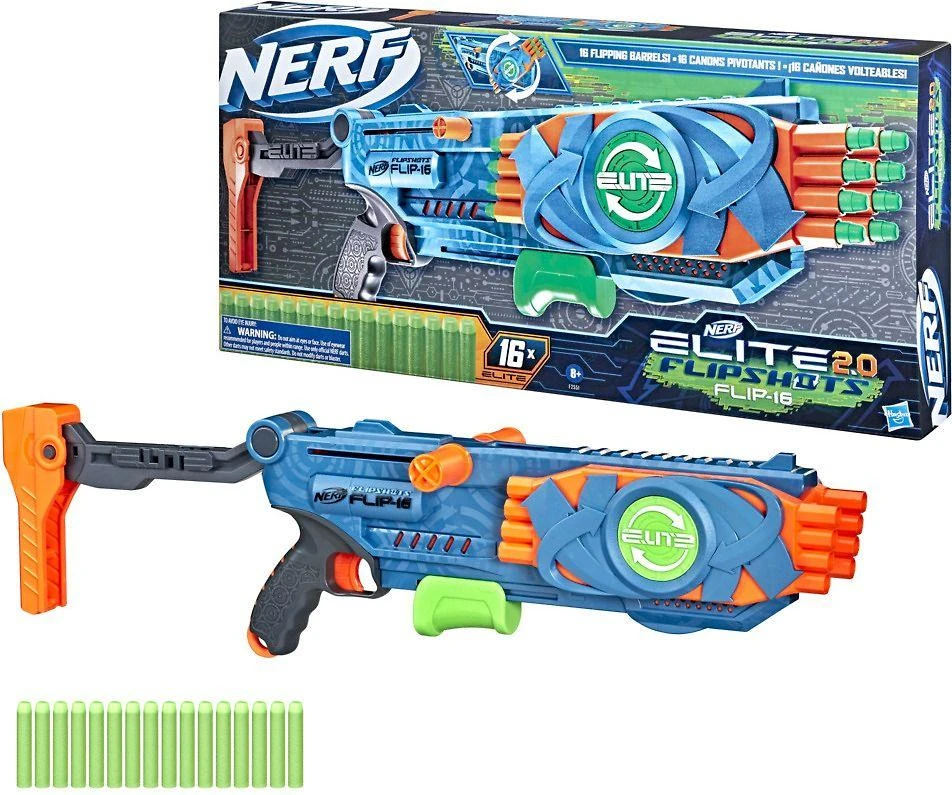 Hasbro NERF Elite 2.0 Šautuvas FLIP 16