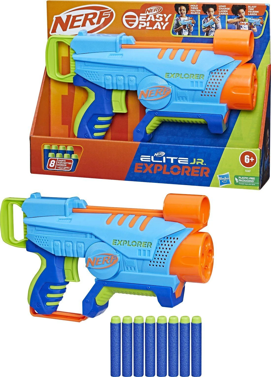 NERF ELITE JR šautuvas EXPLORER