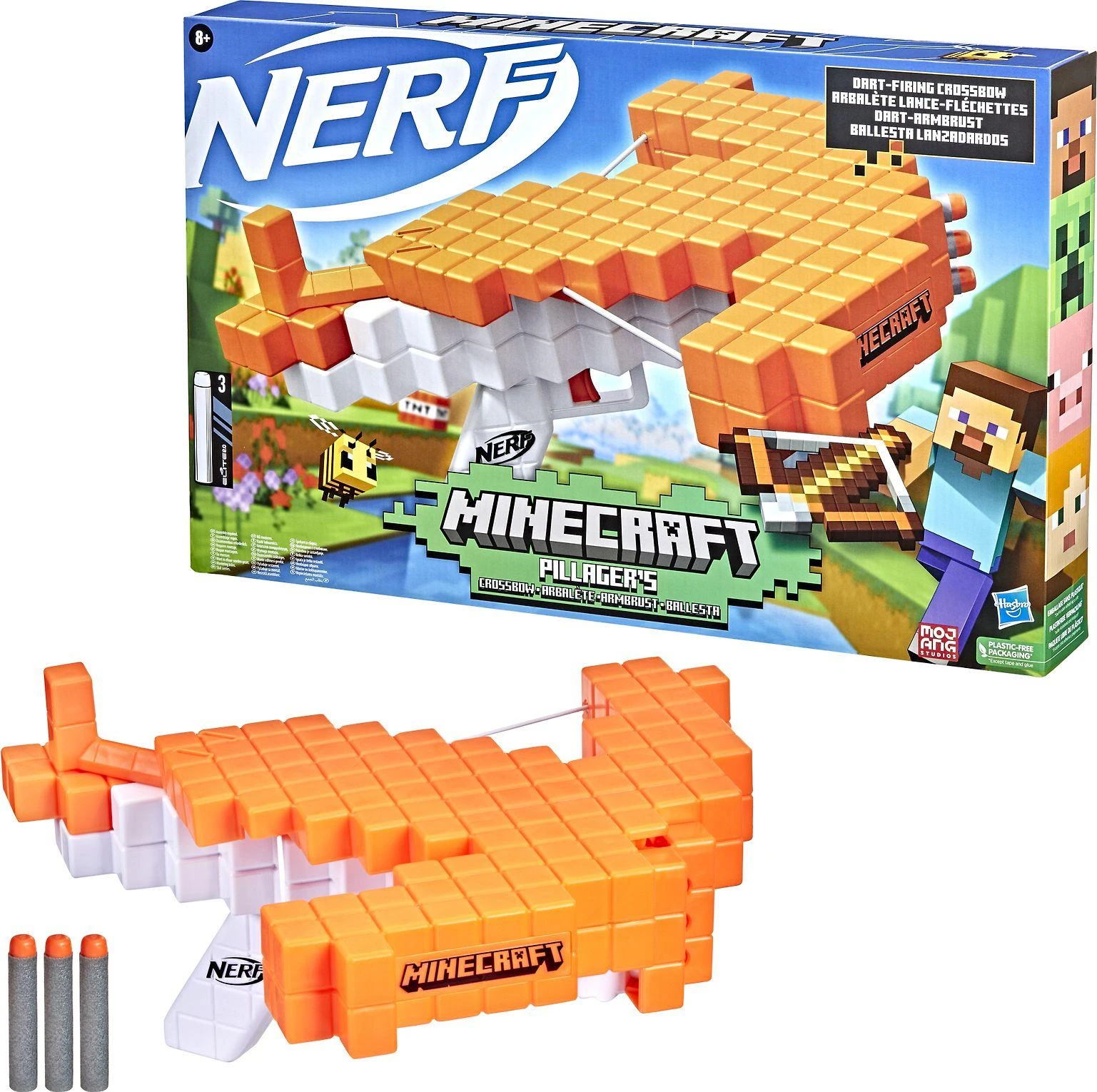 NERF Minecraft Šautuvas PILLAGER´S CROSSBOW