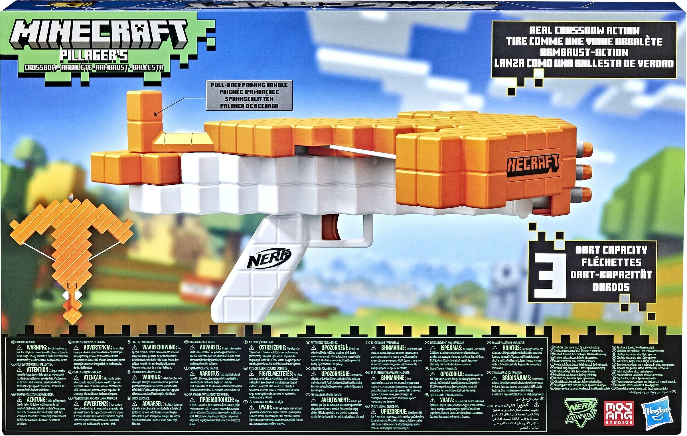 NERF Minecraft Šautuvas PILLAGER´S CROSSBOW