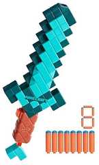 Hasbro *****NERF Minecraft miecz Diamond+strzałki G1437